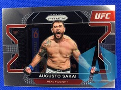 2022 Panini Prizm UFC Augusto Sakai Base #7